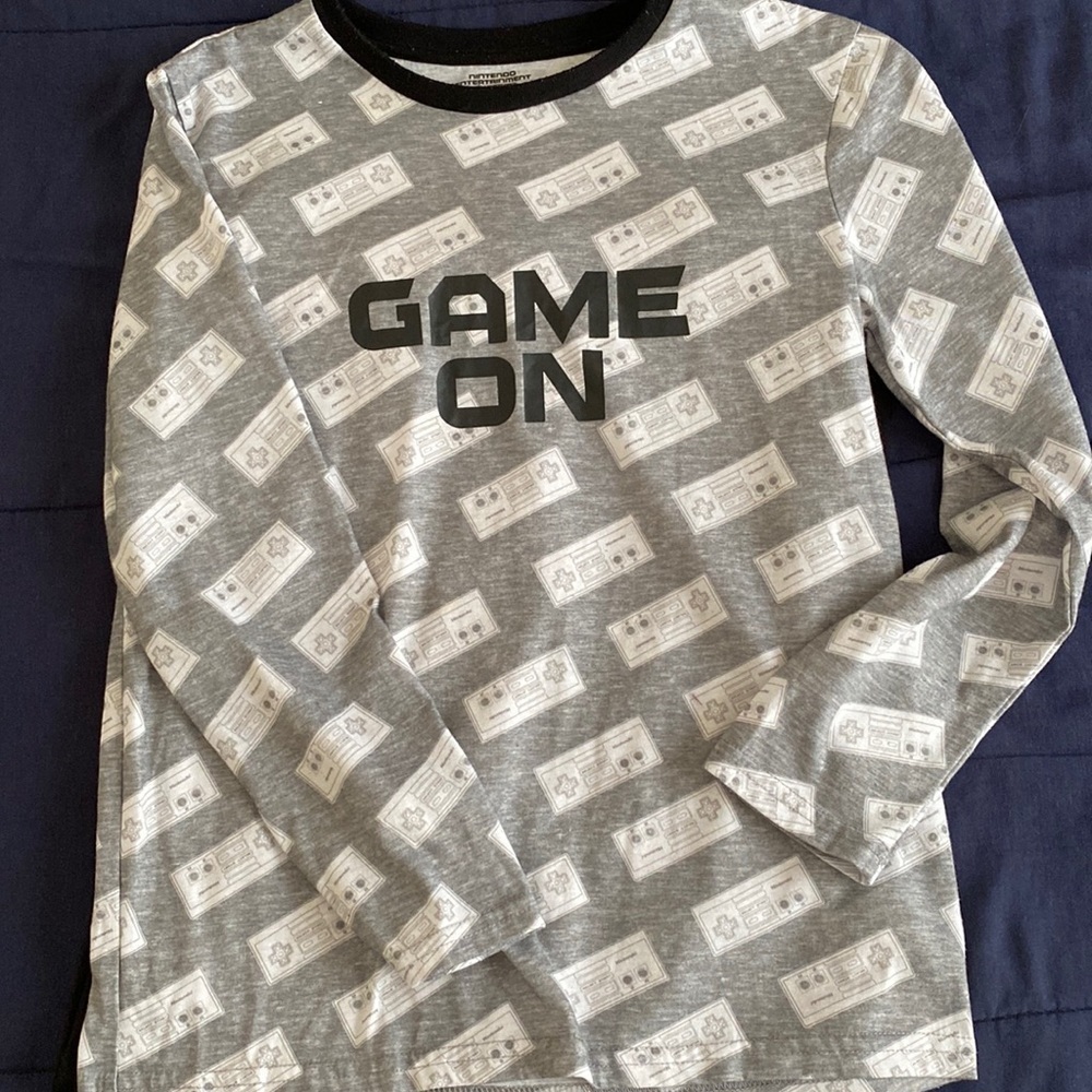 Nintendo Game On Pajama Set